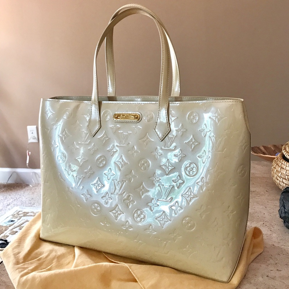 Louis Vuitton Vernis Amarante monogram vernis bag